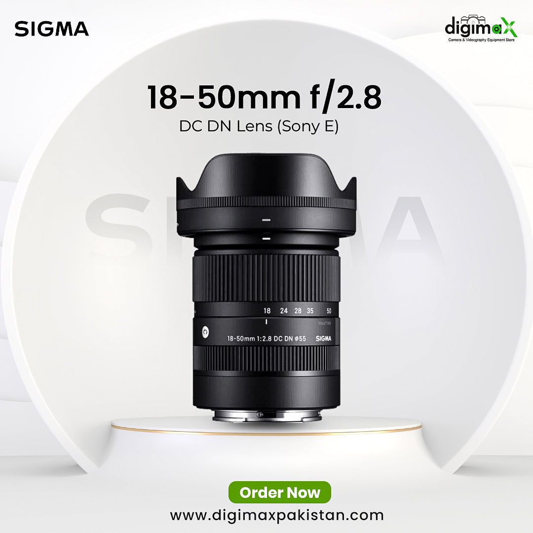 Sigma 18-50mm F2.8 DC DN Contemporary Lens for Sony E