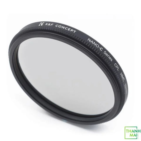 K&F Concept NANO-C Series CPL HMC Slim (Circular Polarizer) 55mm