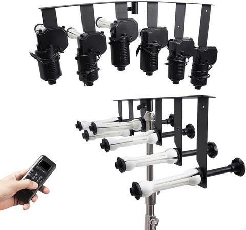 6 Roller Motorized Electric Wall Ceiling Mount Background Support System (without backdrop)