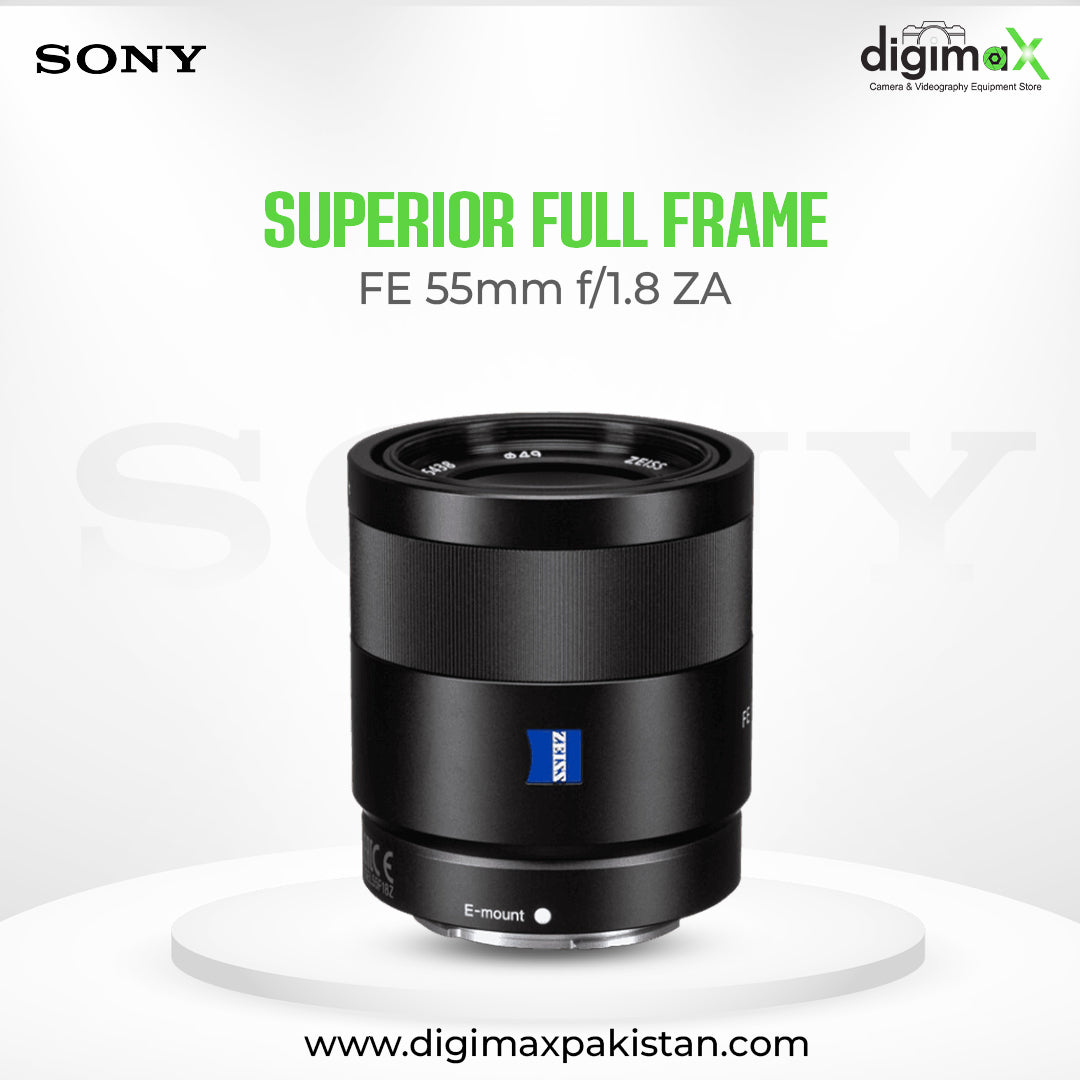 Sony Sonnar T* FE 55mm f/1.8 ZA Lens