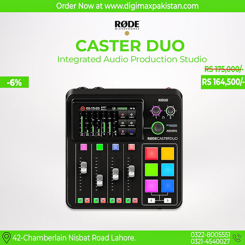 RODE Caster Duo Integrated Audio Production Studio