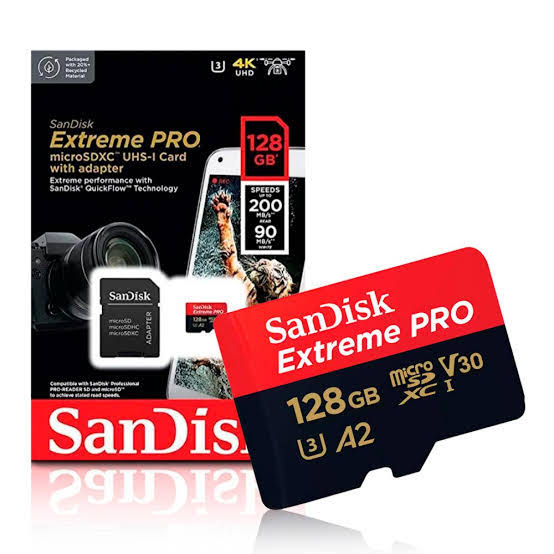 SanDisk 128GB 200mbs Micro Extreme UHS-I