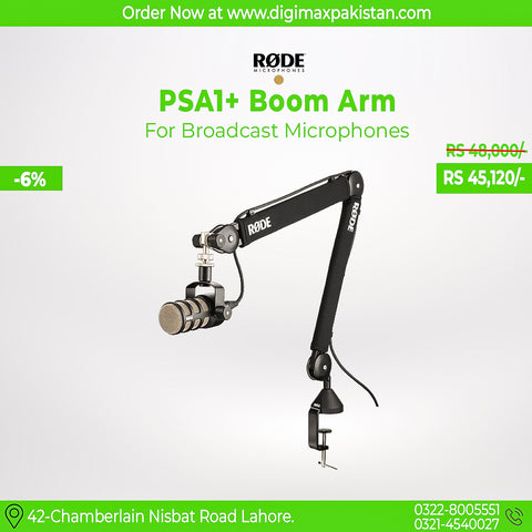 Rode PSA1+ Pro Studio Boom/Arm