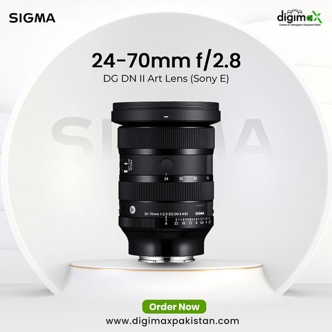 Sigma 24-70mm f/2.8 DG DN II Art Lens (Sony E)