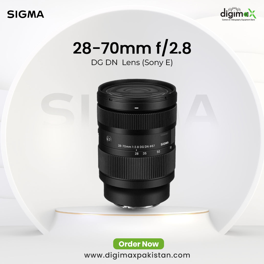 Sigma 28-70mm F2.8 DG DN Contemporary Lens for Sony E